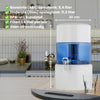 Aqualine 18 Waterfilter Glas – 11,3L capaciteit, filtersnelheid 1,5L per uur, mineraalrijk en vitaliserend zwaartekrachtfilter.