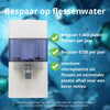 Aqualine NEOS Waterfilter ABS – duurzaam waterfilter dat flessenwater bespaart en plastic afval vermindert.