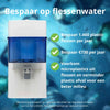 Aqualine NEOS Waterfilter Glas – duurzaam waterfilter dat flessenwater bespaart en plastic afval vermindert.