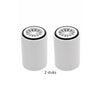 Douchefilter ABS – set van 2 vervangingsfilters voor het verminderen van chloor en metalen in douchewater.