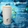 Yumeau Yumdrum On The Double Waterfilter wit – duurzaam keramisch filter bespaar op flessenwater en verminder plastic afval.